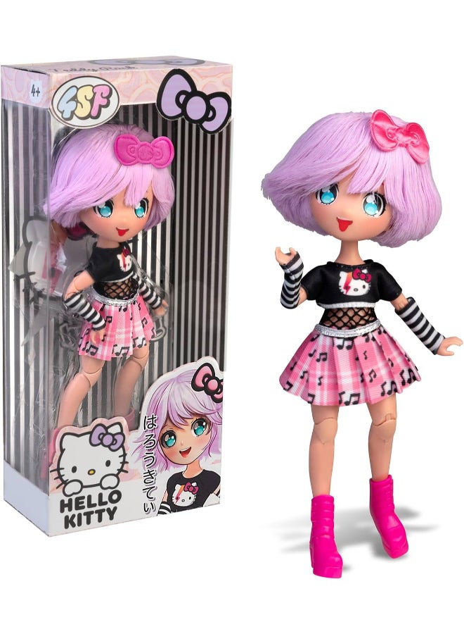 Hello Kitty Sanrio Hello Kitty and Friends Teddy Rock Manga Fashion Doll (19.5 cm) - Image 2